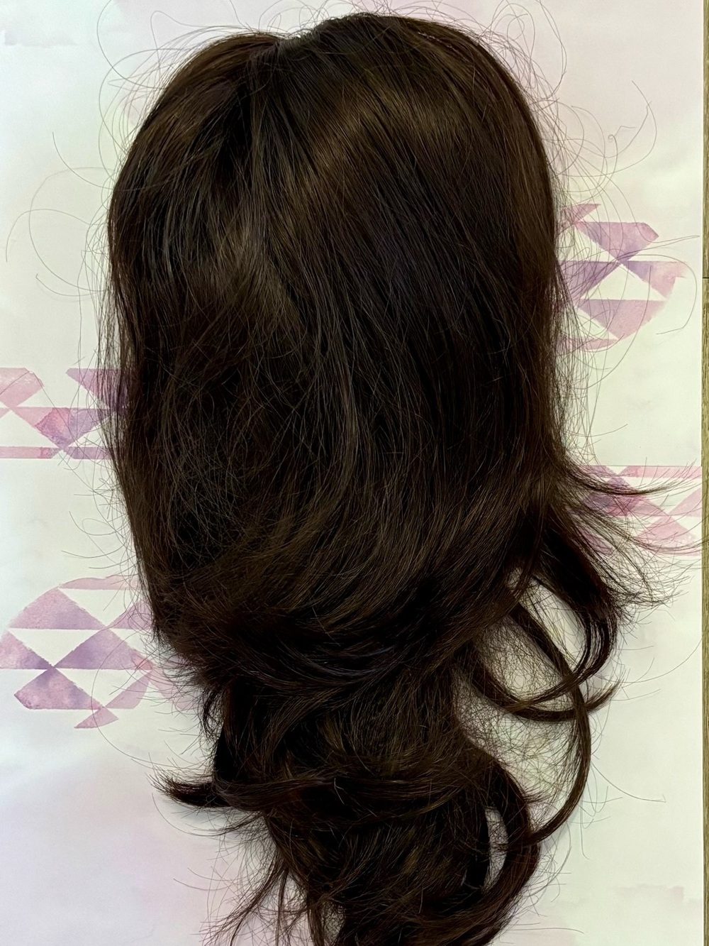 Dark Brown Women's Clip-in Hairpiece